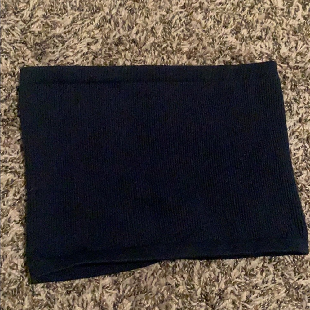 Ribbed tube top